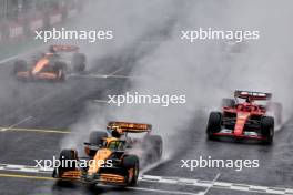 Lando Norris (GBR) McLaren MCL38. 03.11.2024. Formula 1 World Championship, Rd 21, Brazilian Grand Prix, Sao Paulo, Brazil, Race Day.