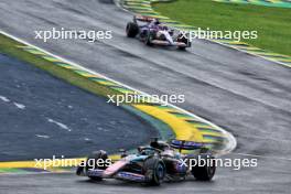 Esteban Ocon (FRA) Alpine F1 Team A524. 03.11.2024. Formula 1 World Championship, Rd 21, Brazilian Grand Prix, Sao Paulo, Brazil, Race Day.