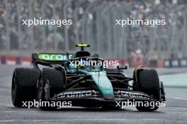 Fernando Alonso (ESP) Aston Martin F1 Team AMR24. 03.11.2024. Formula 1 World Championship, Rd 21, Brazilian Grand Prix, Sao Paulo, Brazil, Race Day.