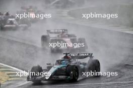 George Russell (GBR) Mercedes AMG F1 W15. 03.11.2024. Formula 1 World Championship, Rd 21, Brazilian Grand Prix, Sao Paulo, Brazil, Race Day.