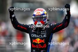 Race winner Max Verstappen (NLD) Red Bull Racing celebrates in parc ferme. 03.11.2024. Formula 1 World Championship, Rd 21, Brazilian Grand Prix, Sao Paulo, Brazil, Race Day.