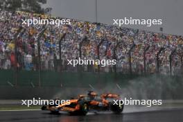 Oscar Piastri (AUS) McLaren MCL38. 03.11.2024. Formula 1 World Championship, Rd 21, Brazilian Grand Prix, Sao Paulo, Brazil, Race Day.