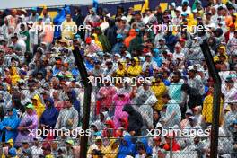 Circuit atmosphere - fans in the grandstand. 03.11.2024. Formula 1 World Championship, Rd 21, Brazilian Grand Prix, Sao Paulo, Brazil, Race Day.