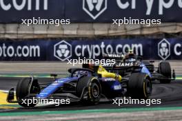 Alexander Albon (THA) Williams Racing FW46. 02.11.2024. Formula 1 World Championship, Rd 21, Brazilian Grand Prix, Sao Paulo, Brazil, Sprint and Qualifying Day.