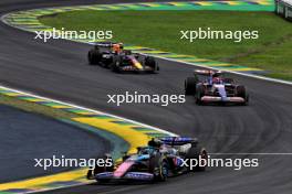 Pierre Gasly (FRA) Alpine F1 Team A524. 02.11.2024. Formula 1 World Championship, Rd 21, Brazilian Grand Prix, Sao Paulo, Brazil, Sprint and Qualifying Day.