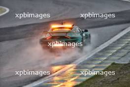 The Aston Martin FIA Safety Car inspects the circuit as qualifying is delayed. 02.11.2024. Formula 1 World Championship, Rd 21, Brazilian Grand Prix, Sao Paulo, Brazil, Sprint and Qualifying Day.