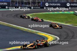 Oscar Piastri (AUS) McLaren MCL38. 02.11.2024. Formula 1 World Championship, Rd 21, Brazilian Grand Prix, Sao Paulo, Brazil, Sprint and Qualifying Day.