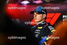 Max Verstappen (NLD) Red Bull Racing in the post Sprint FIA Press Conference. 02.11.2024. Formula 1 World Championship, Rd 21, Brazilian Grand Prix, Sao Paulo, Brazil, Sprint and Qualifying Day.