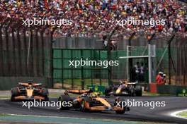 Lando Norris (GBR) McLaren MCL38. 02.11.2024. Formula 1 World Championship, Rd 21, Brazilian Grand Prix, Sao Paulo, Brazil, Sprint and Qualifying Day.