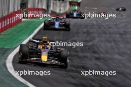 Sergio Perez (MEX) Red Bull Racing RB20. 02.11.2024. Formula 1 World Championship, Rd 21, Brazilian Grand Prix, Sao Paulo, Brazil, Sprint and Qualifying Day.