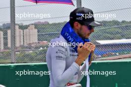 Esteban Ocon (FRA) Alpine F1 Team on the grid. 02.11.2024. Formula 1 World Championship, Rd 21, Brazilian Grand Prix, Sao Paulo, Brazil, Sprint and Qualifying Day.