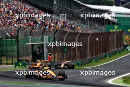 Lando Norris (GBR) McLaren MCL38. 02.11.2024. Formula 1 World Championship, Rd 21, Brazilian Grand Prix, Sao Paulo, Brazil, Sprint and Qualifying Day.