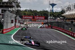 Esteban Ocon (FRA) Alpine F1 Team A524. 02.11.2024. Formula 1 World Championship, Rd 21, Brazilian Grand Prix, Sao Paulo, Brazil, Sprint and Qualifying Day.