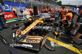 Oscar Piastri (AUS) McLaren MCL38 on the grid. 02.11.2024. Formula 1 World Championship, Rd 21, Brazilian Grand Prix, Sao Paulo, Brazil, Sprint and Qualifying Day.