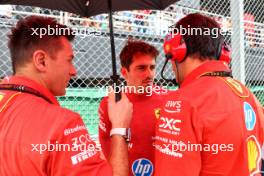 Charles Leclerc (MON) Ferrari on the grid. 02.11.2024. Formula 1 World Championship, Rd 21, Brazilian Grand Prix, Sao Paulo, Brazil, Sprint and Qualifying Day.