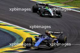 Franco Colapinto (ARG) Williams Racing FW46. 02.11.2024. Formula 1 World Championship, Rd 21, Brazilian Grand Prix, Sao Paulo, Brazil, Sprint and Qualifying Day.