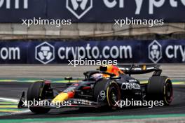 Max Verstappen (NLD) Red Bull Racing RB20. 02.11.2024. Formula 1 World Championship, Rd 21, Brazilian Grand Prix, Sao Paulo, Brazil, Sprint and Qualifying Day.