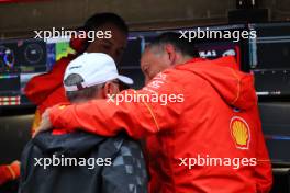 (L to R): Stefano Domenicali (ITA) Formula One President and CEO with Frederic Vasseur (FRA) Ferrari Team Principal. 02.11.2024. Formula 1 World Championship, Rd 21, Brazilian Grand Prix, Sao Paulo, Brazil, Sprint and Qualifying Day.