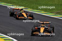 Oscar Piastri (AUS) McLaren MCL38. 02.11.2024. Formula 1 World Championship, Rd 21, Brazilian Grand Prix, Sao Paulo, Brazil, Sprint and Qualifying Day.