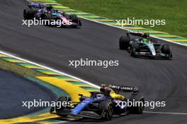 Franco Colapinto (ARG) Williams Racing FW46. 02.11.2024. Formula 1 World Championship, Rd 21, Brazilian Grand Prix, Sao Paulo, Brazil, Sprint and Qualifying Day.