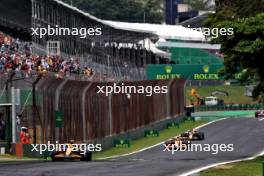 Lando Norris (GBR) McLaren MCL38. 02.11.2024. Formula 1 World Championship, Rd 21, Brazilian Grand Prix, Sao Paulo, Brazil, Sprint and Qualifying Day.