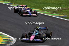 Pierre Gasly (FRA) Alpine F1 Team A524. 02.11.2024. Formula 1 World Championship, Rd 21, Brazilian Grand Prix, Sao Paulo, Brazil, Sprint and Qualifying Day.