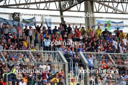 Circuit atmosphere - fans in the grandstand. 02.11.2024. Formula 1 World Championship, Rd 21, Brazilian Grand Prix, Sao Paulo, Brazil, Sprint and Qualifying Day.