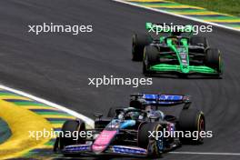 Esteban Ocon (FRA) Alpine F1 Team A524. 02.11.2024. Formula 1 World Championship, Rd 21, Brazilian Grand Prix, Sao Paulo, Brazil, Sprint and Qualifying Day.