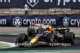 Sergio Perez (MEX) Red Bull Racing RB20. 02.11.2024. Formula 1 World Championship, Rd 21, Brazilian Grand Prix, Sao Paulo, Brazil, Sprint and Qualifying Day.