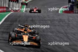 Oscar Piastri (AUS) McLaren MCL38. 02.11.2024. Formula 1 World Championship, Rd 21, Brazilian Grand Prix, Sao Paulo, Brazil, Sprint and Qualifying Day.