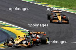 Oscar Piastri (AUS) McLaren MCL38. 02.11.2024. Formula 1 World Championship, Rd 21, Brazilian Grand Prix, Sao Paulo, Brazil, Sprint and Qualifying Day.