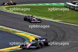 Pierre Gasly (FRA) Alpine F1 Team A524. 02.11.2024. Formula 1 World Championship, Rd 21, Brazilian Grand Prix, Sao Paulo, Brazil, Sprint and Qualifying Day.