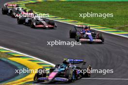 Pierre Gasly (FRA) Alpine F1 Team A524. 02.11.2024. Formula 1 World Championship, Rd 21, Brazilian Grand Prix, Sao Paulo, Brazil, Sprint and Qualifying Day.