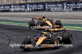 Oscar Piastri (AUS) McLaren MCL38. 02.11.2024. Formula 1 World Championship, Rd 21, Brazilian Grand Prix, Sao Paulo, Brazil, Sprint and Qualifying Day.