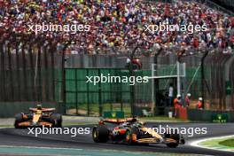 Oscar Piastri (AUS) McLaren MCL38. 02.11.2024. Formula 1 World Championship, Rd 21, Brazilian Grand Prix, Sao Paulo, Brazil, Sprint and Qualifying Day.