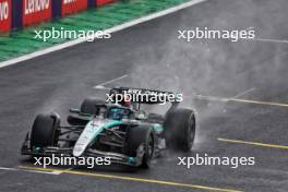 George Russell (GBR) Mercedes AMG F1 W15. 03.11.2024. Formula 1 World Championship, Rd 21, Brazilian Grand Prix, Sao Paulo, Brazil, Race Day.