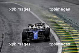 Alexander Albon (THA) Williams Racing FW46. 03.11.2024. Formula 1 World Championship, Rd 21, Brazilian Grand Prix, Sao Paulo, Brazil, Race Day.