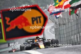 Sergio Perez (MEX) Red Bull Racing RB20. 03.11.2024. Formula 1 World Championship, Rd 21, Brazilian Grand Prix, Sao Paulo, Brazil, Race Day.