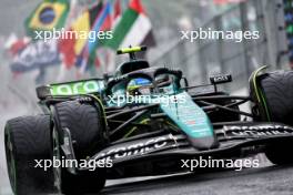 Fernando Alonso (ESP) Aston Martin F1 Team AMR24. 03.11.2024. Formula 1 World Championship, Rd 21, Brazilian Grand Prix, Sao Paulo, Brazil, Race Day.