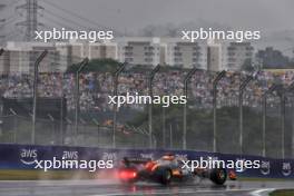 Oscar Piastri (AUS) McLaren MCL38. 03.11.2024. Formula 1 World Championship, Rd 21, Brazilian Grand Prix, Sao Paulo, Brazil, Race Day.