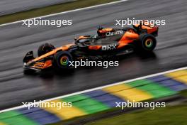 Oscar Piastri (AUS) McLaren MCL38. 03.11.2024. Formula 1 World Championship, Rd 21, Brazilian Grand Prix, Sao Paulo, Brazil, Race Day.