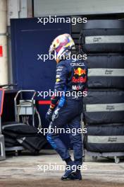 Max Verstappen (NLD) Red Bull Racing - knocked out of Q2 qualifying. 03.11.2024. Formula 1 World Championship, Rd 21, Brazilian Grand Prix, Sao Paulo, Brazil, Race Day.