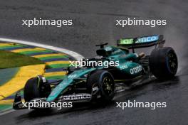 Lance Stroll (CDN) Aston Martin F1 Team AMR24. 03.11.2024. Formula 1 World Championship, Rd 21, Brazilian Grand Prix, Sao Paulo, Brazil, Race Day.