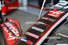 Haas VF-24 nosecone. 31.10.2024. Formula 1 World Championship, Rd 21, Brazilian Grand Prix, Sao Paulo, Brazil, Preparation Day.