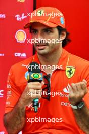 Carlos Sainz Jr (ESP) Ferrari. 31.10.2024. Formula 1 World Championship, Rd 21, Brazilian Grand Prix, Sao Paulo, Brazil, Preparation Day.