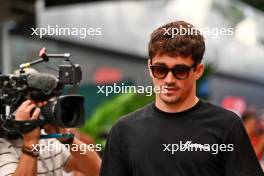 Charles Leclerc (MON) Ferrari. 31.10.2024. Formula 1 World Championship, Rd 21, Brazilian Grand Prix, Sao Paulo, Brazil, Preparation Day.