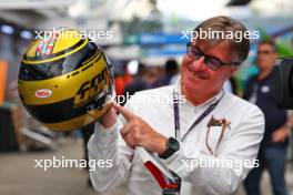 Gaetan Vigneron (BEL) celebrates his 600th F1 Grand Prix attendance. 31.10.2024. Formula 1 World Championship, Rd 21, Brazilian Grand Prix, Sao Paulo, Brazil, Preparation Day.