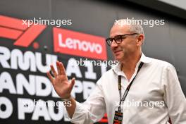 Stefano Domenicali (ITA) Formula One President and CEO. 31.10.2024. Formula 1 World Championship, Rd 21, Brazilian Grand Prix, Sao Paulo, Brazil, Preparation Day.