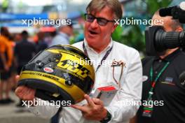 Gaetan Vigneron (BEL) celebrates his 600th F1 Grand Prix attendance. 31.10.2024. Formula 1 World Championship, Rd 21, Brazilian Grand Prix, Sao Paulo, Brazil, Preparation Day.