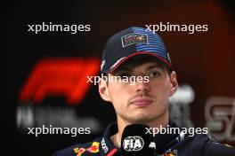 Max Verstappen (NLD) Red Bull Racing in the FIA Press Conference. 31.10.2024. Formula 1 World Championship, Rd 21, Brazilian Grand Prix, Sao Paulo, Brazil, Preparation Day.